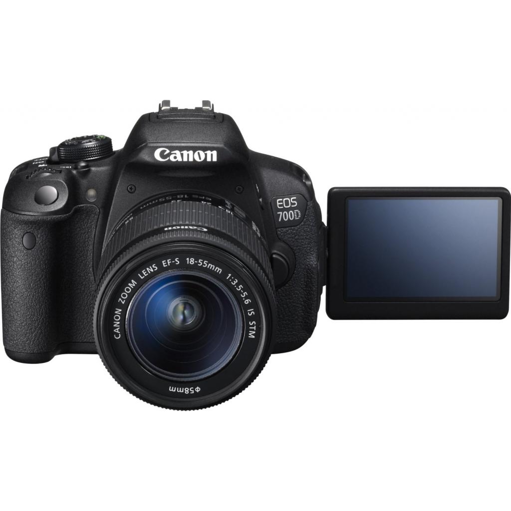 Цифровий фотоапарат Canon EOS 700D + объектив 18-55 STM + объектив 55-250mm STM (8596B087) зображення 8