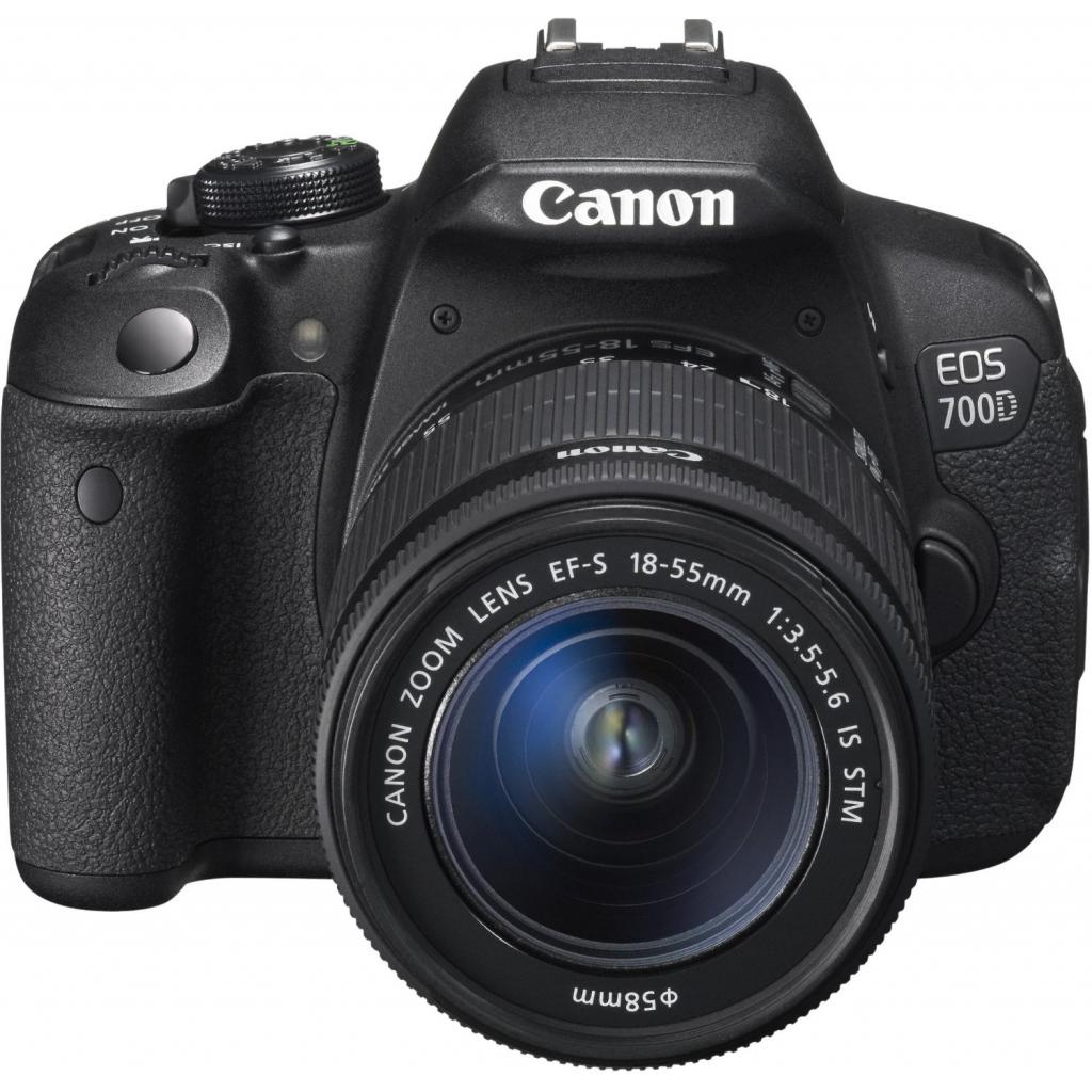 Цифровой фотоаппарат Canon EOS 700D + объектив 18-55 STM + объектив 55-250mm STM (8596B087)