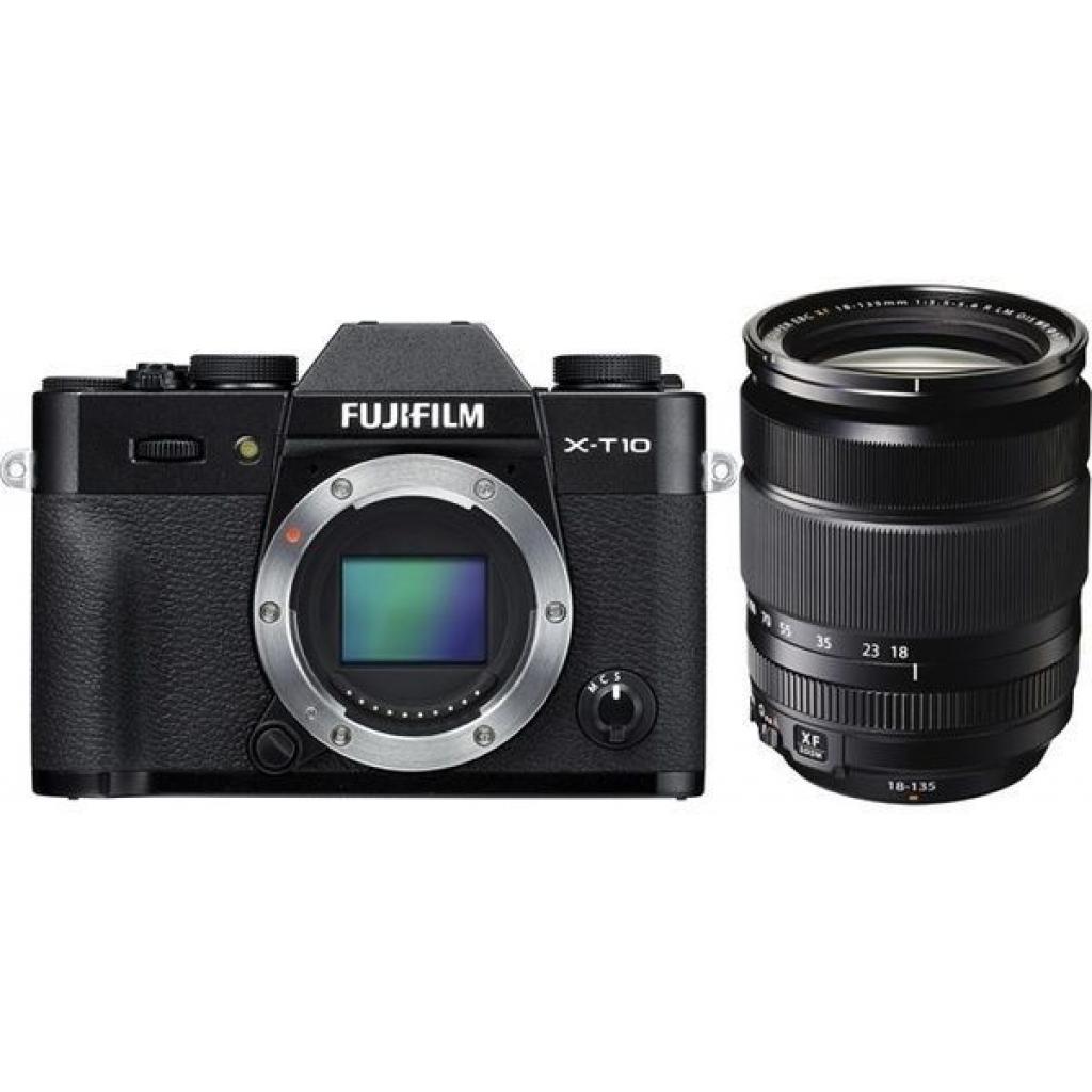 Цифровий фотоапарат Fujifilm X-T10 + XF 18-135mm F3.5-5.6R Kit Black (16498041) зображення 5