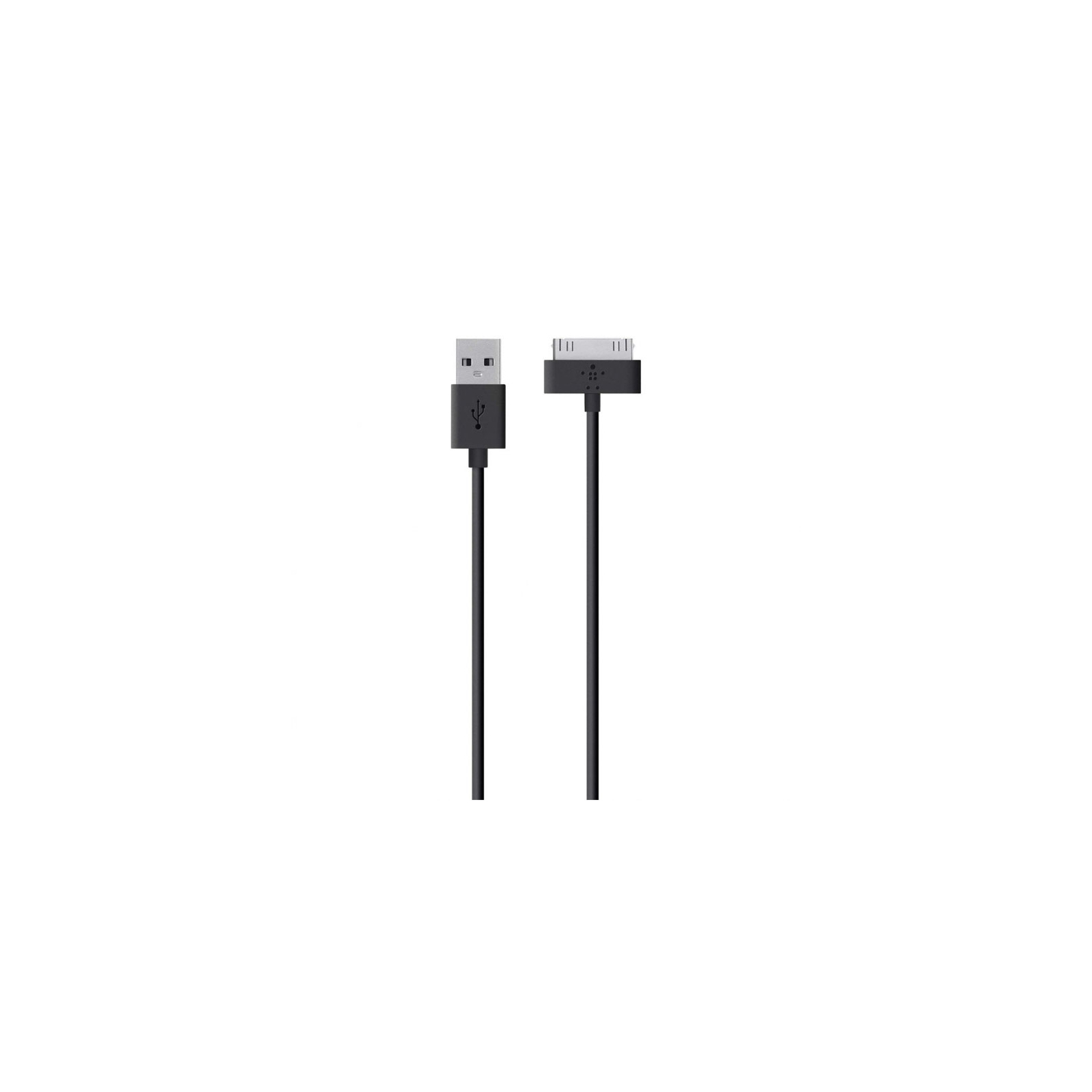 Дата кабель USB 2.0 AM to Apple 30 pin 1.2m Belkin (F8J043bt04-BLK)