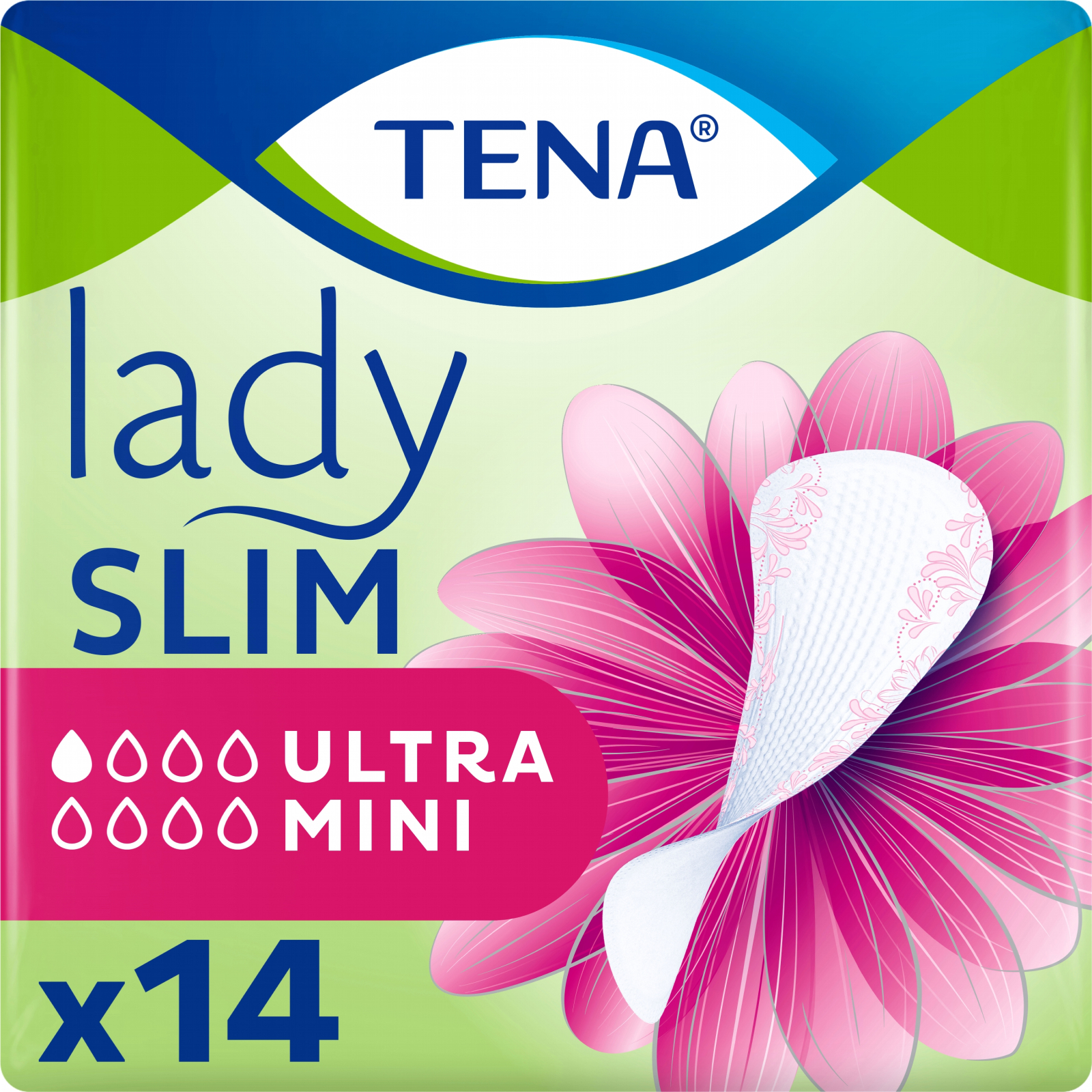 Урологические прокладки Tena Lady Slim Ultra Mini 28 шт. (7310791247649/7322541116082)