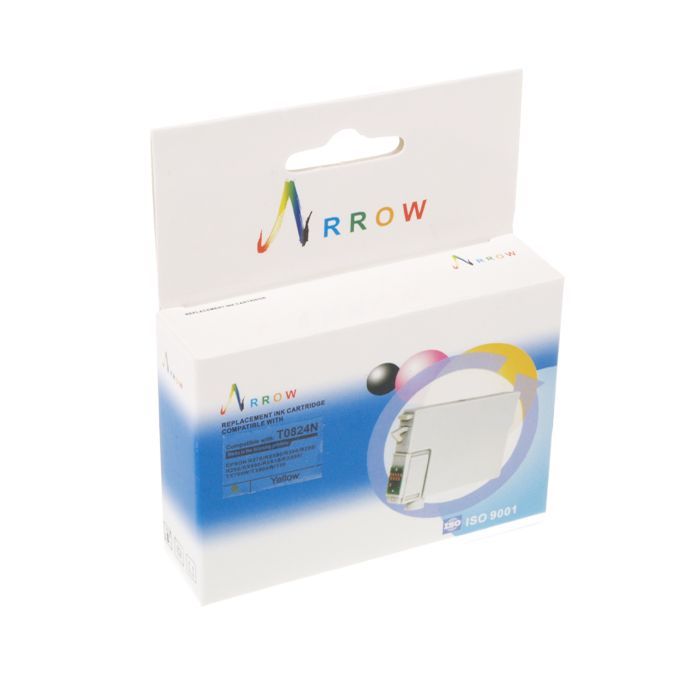 Картридж Arrow Epson StPh R270/T50/TX650 Yellow (T0824N)