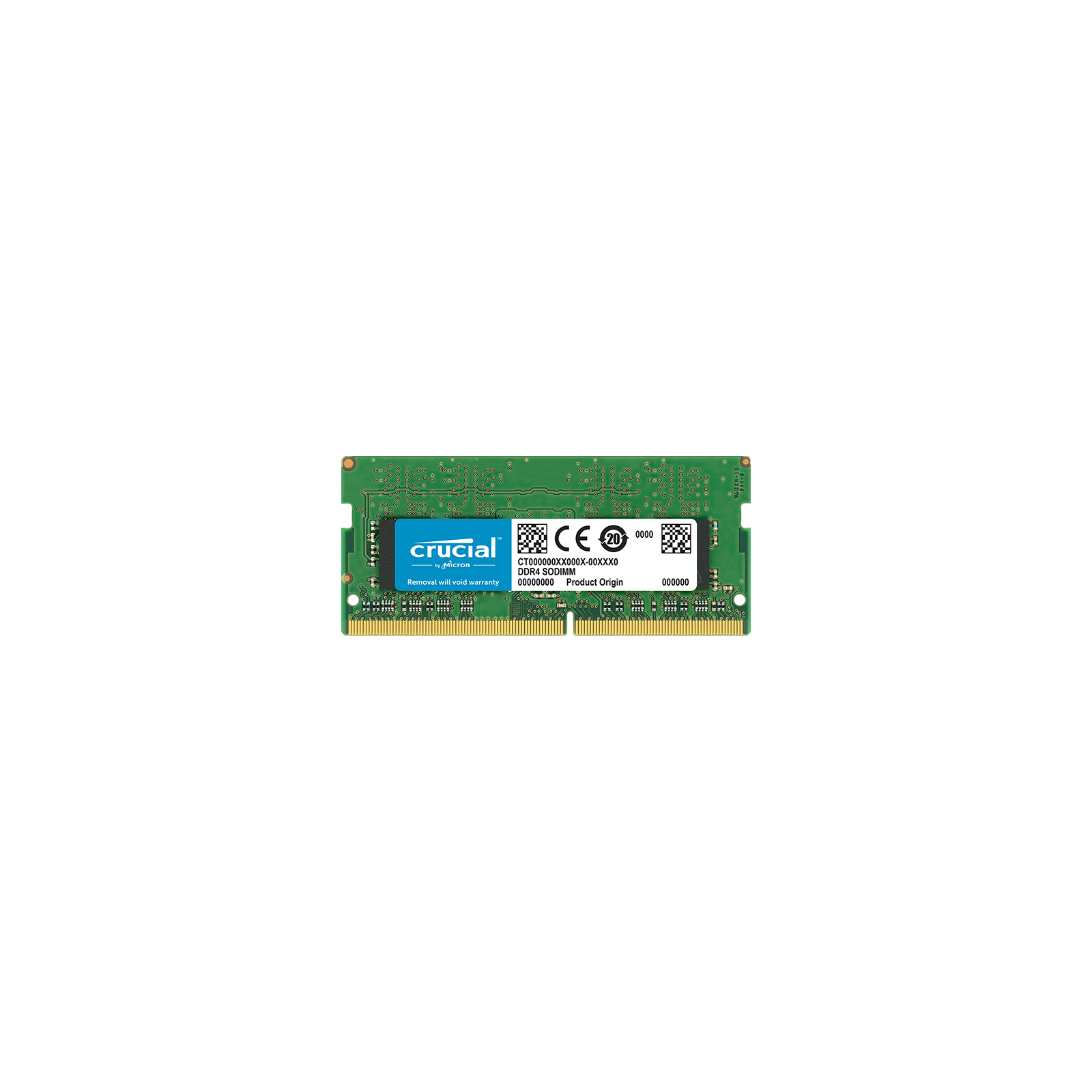 Модуль памяти для ноутбука SoDIMM DDR4 4GB 2400 MHz Micron (CT4G4SFS824A)