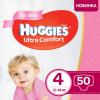 Підгузки Huggies Ultra Comfort 4 Jumbo для девочек (8-14 кг) 50 шт (5029053565378)
