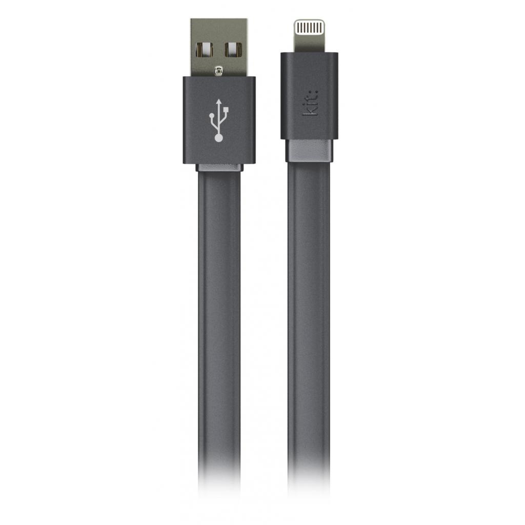 Дата кабель USB 2.0 AM to Lightning 1.0m Kit (8600USBFRESHGY)