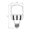 Лампочка Eurolamp E40 (LED-HP-40406) зображення 3