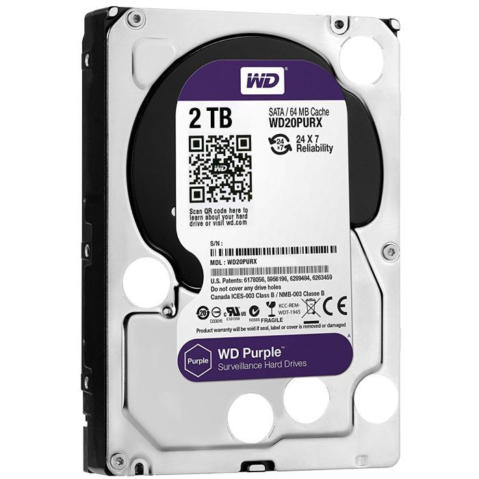 Жесткий диск 3.5" 6TB WD (WD60PURZ) изображение 2