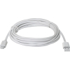 Дата кабель USB 2.0 AM to Lightning 3.0m ACH01-10BH white Defender (87466) изображение 2