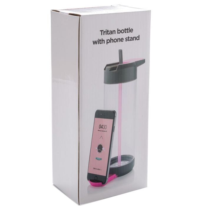 Пляшка для води Loоoqs Tritan 700мл розовая (P436.154) зображення 10