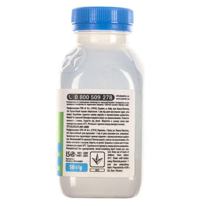 Тонер HP CLJ 1500/3000/4600/CP1215) BLACK 50г Patron (HCS-A-B-050) зображення 3