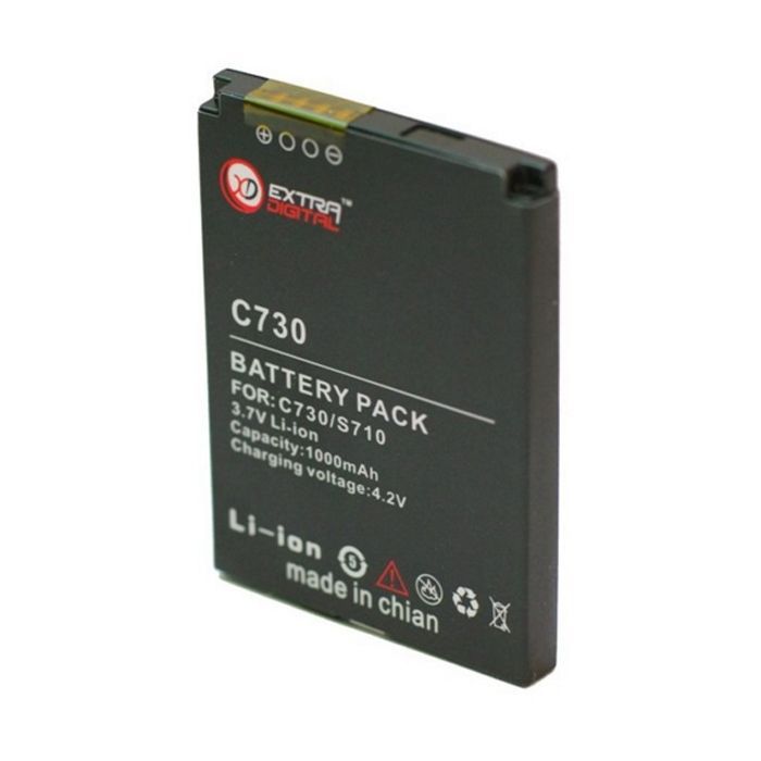 Аккумуляторная батарея Extradigital HTC S730 (1000 mAh) (DV00DV6103) изображение 2