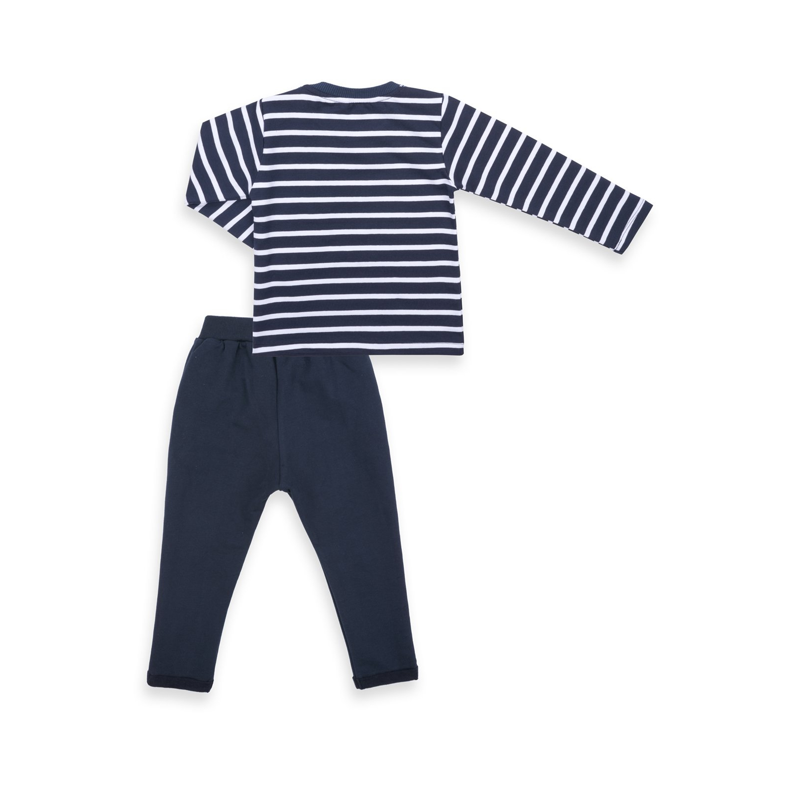 Набор детской одежды Breeze в полосочку и с карманчиком (8999-68B-darkblue) изображение 4