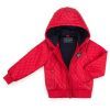 Куртка детская Verscon стеганая с капюшоном (3439-110B-red) изображение 2