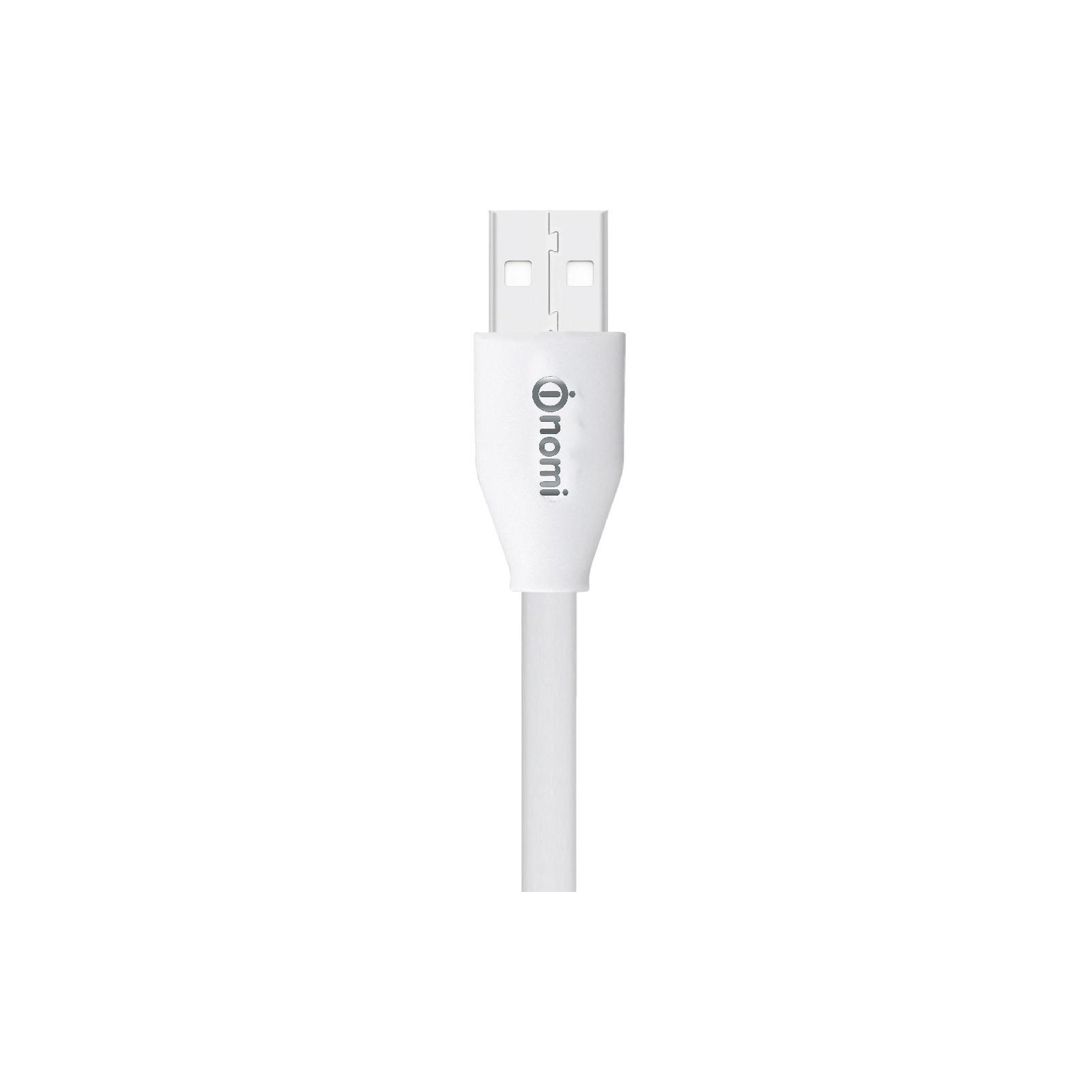 Дата кабель USB 2.0 AM to Lightning 1.5m DCF 15i White Nomi (316198) зображення 3