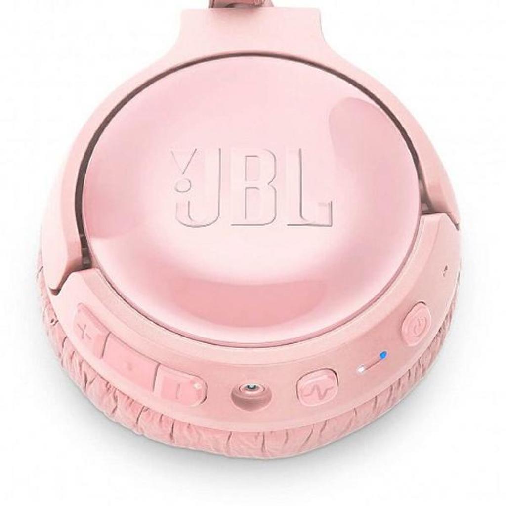 Наушники JBL T600ВТ NC Pink (JBLT600BTNCPIK) изображение 6