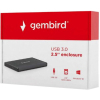 Карман внешний Gembird 2.5" USB3.0 black (EE2-U3S-3) изображение 6