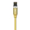 Дата кабель USB 2.0 AM to Lightning 1.0m Gravity series Magnetic gold Remax (RC-095I-GOLD) изображение 2
