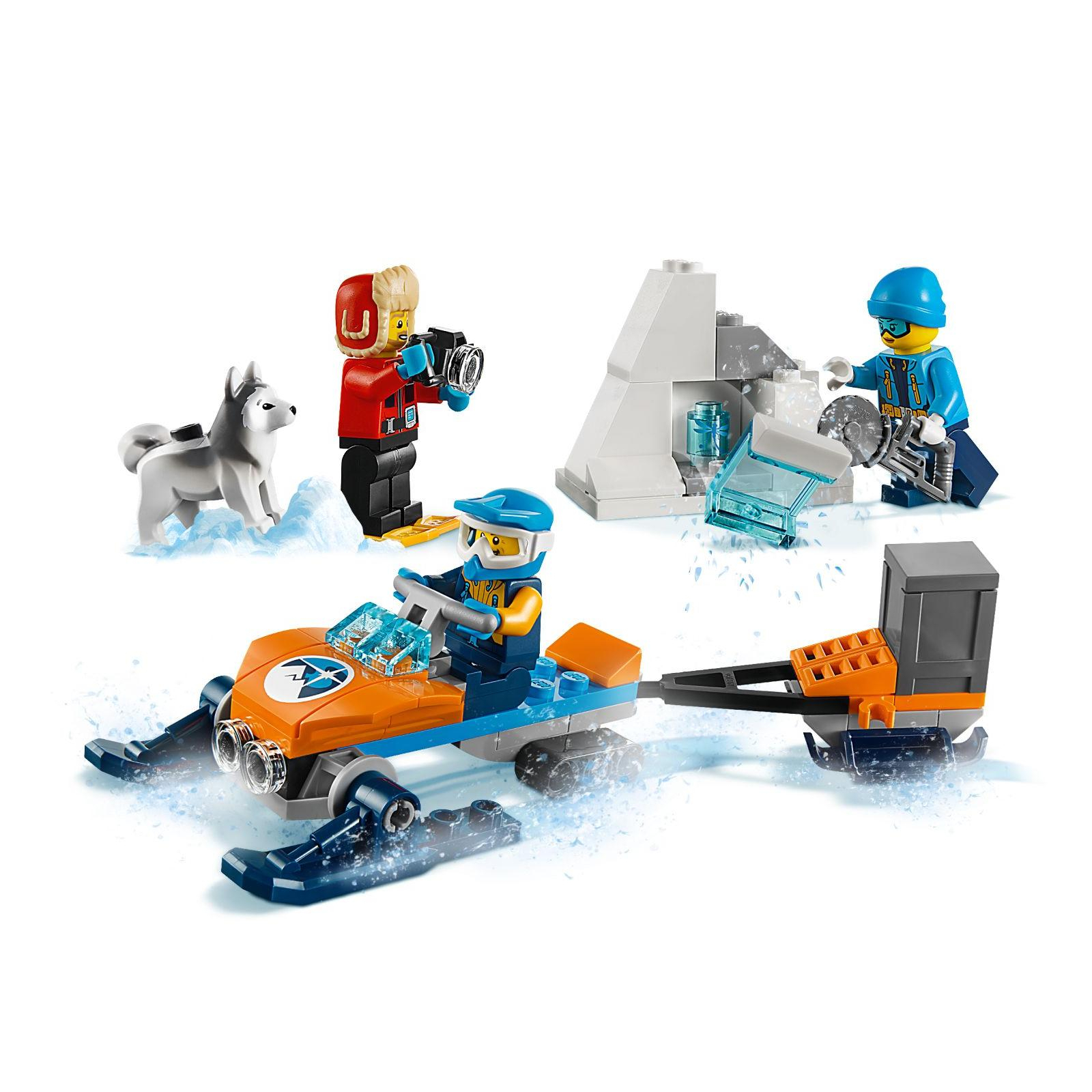 Конструктор LEGO Arctic Expedition Полярные исследователи 70 деталей (60191) изображение 3