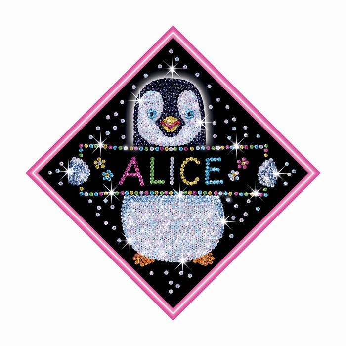 Набор для творчества Sequin Art MY NAME Penguin (SA1206) изображение 2
