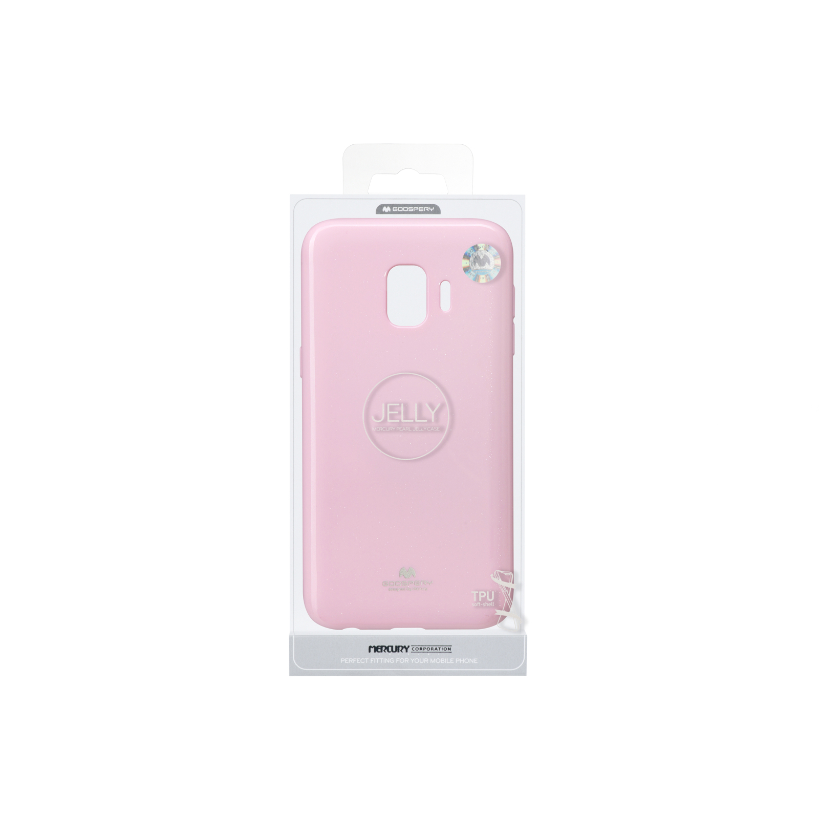 Чохол до мобільного телефона Goospery Jelly Case Samsung Galaxy J2 Core J260 Pink (8809621297231) зображення 3