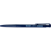 Ручка шариковая Buromax retractable BASE, 0.7 мм, blue, SET*3 (BM.8205-0143) изображение 4