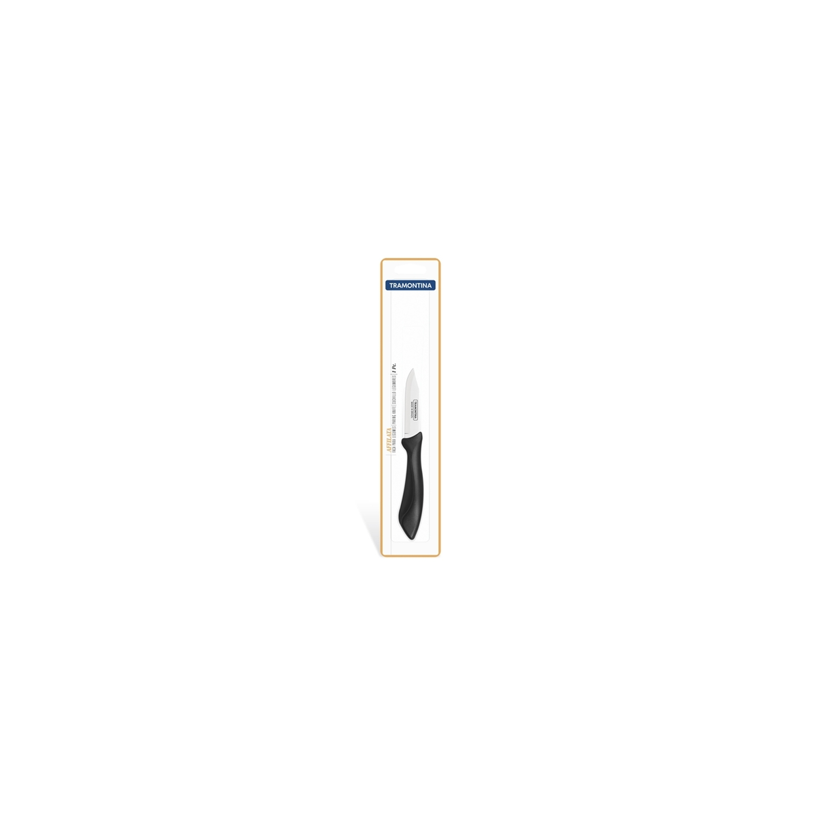 Кухонный нож Tramontina Affilata Vegetable 76 мм Black (23650/103) изображение 2
