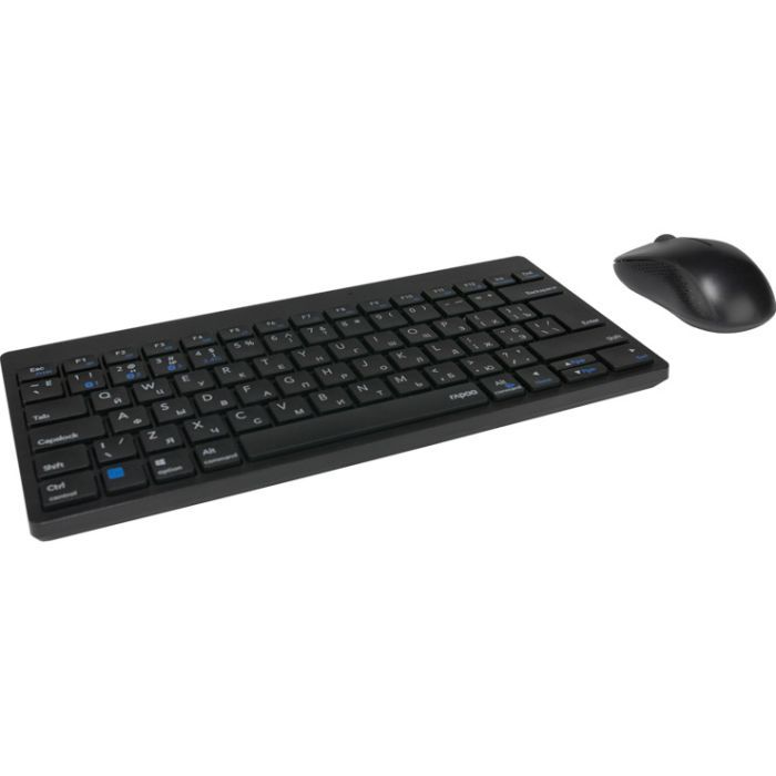 Комплект Rapoo 8000M Black изображение 2