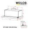 Витяжка кухонна Weilor WT 6280 I 1200 LED Strip зображення 10