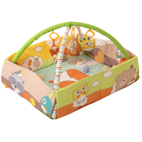 Детский коврик Baby Team с дугами и бортиками (8566) изображение 2