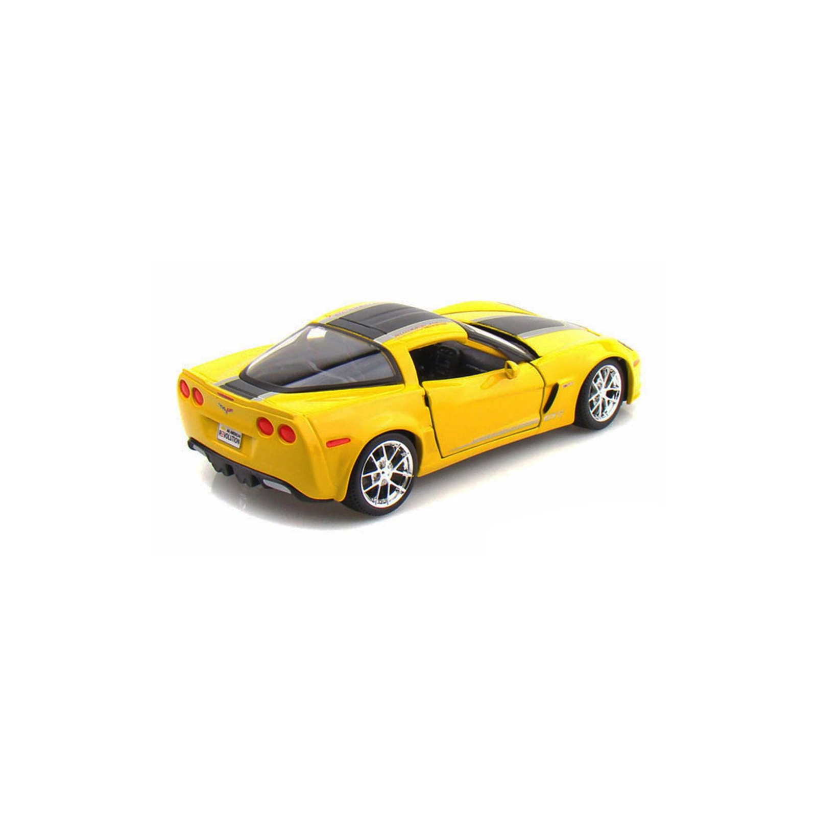 Машина Maisto Chevrolet Corvette Z06 GT1 2009 (1:24) жовтий (31203 yellow) зображення 2