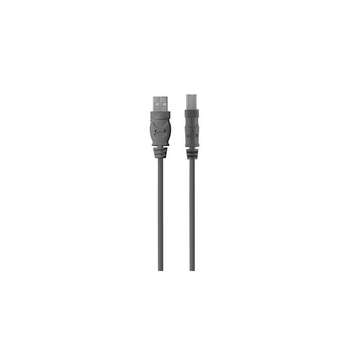 Кабель для принтера USB 2.0 AM/BM 1.8m Belkin (F3U154bt1.8M)