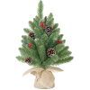 Штучна сосна Black Box Trees Creston Frosted зелена з шишками та ягодами 45 см (8718861153040)