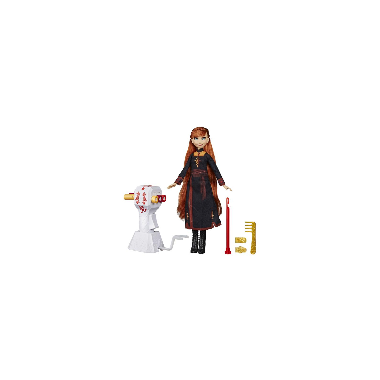 Кукла Hasbro Frozen Холодное сердце 2 Анна с аксессуарами для волос (E6950_E7003) изображение 4