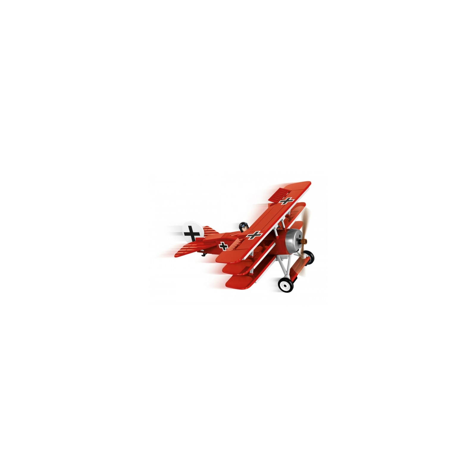 Конструктор Cobi Самолет Fokker Dr. I Красный барон 175 деталей (COBI-2974) изображение 3