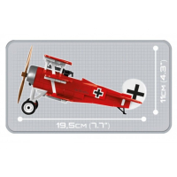 Конструктор Cobi Самолет Fokker Dr. I Красный барон 175 деталей (COBI-2974) изображение 6