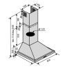 Витяжка кухонна Ventolux LIDO 50 WH (700) зображення 7