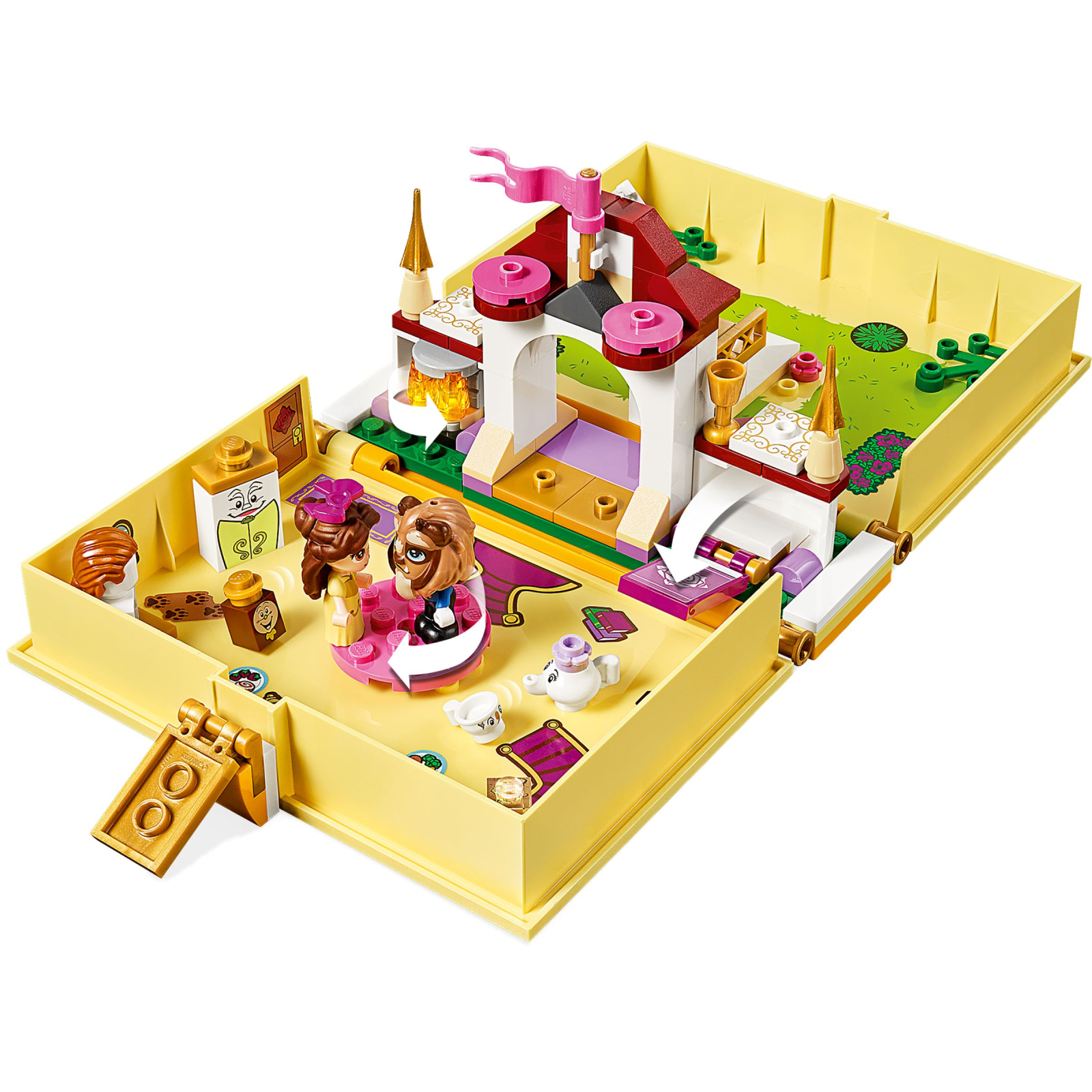 Конструктор LEGO Disney Princess Книга сказочных приключений Белль 111 дет. (43177) изображение 4