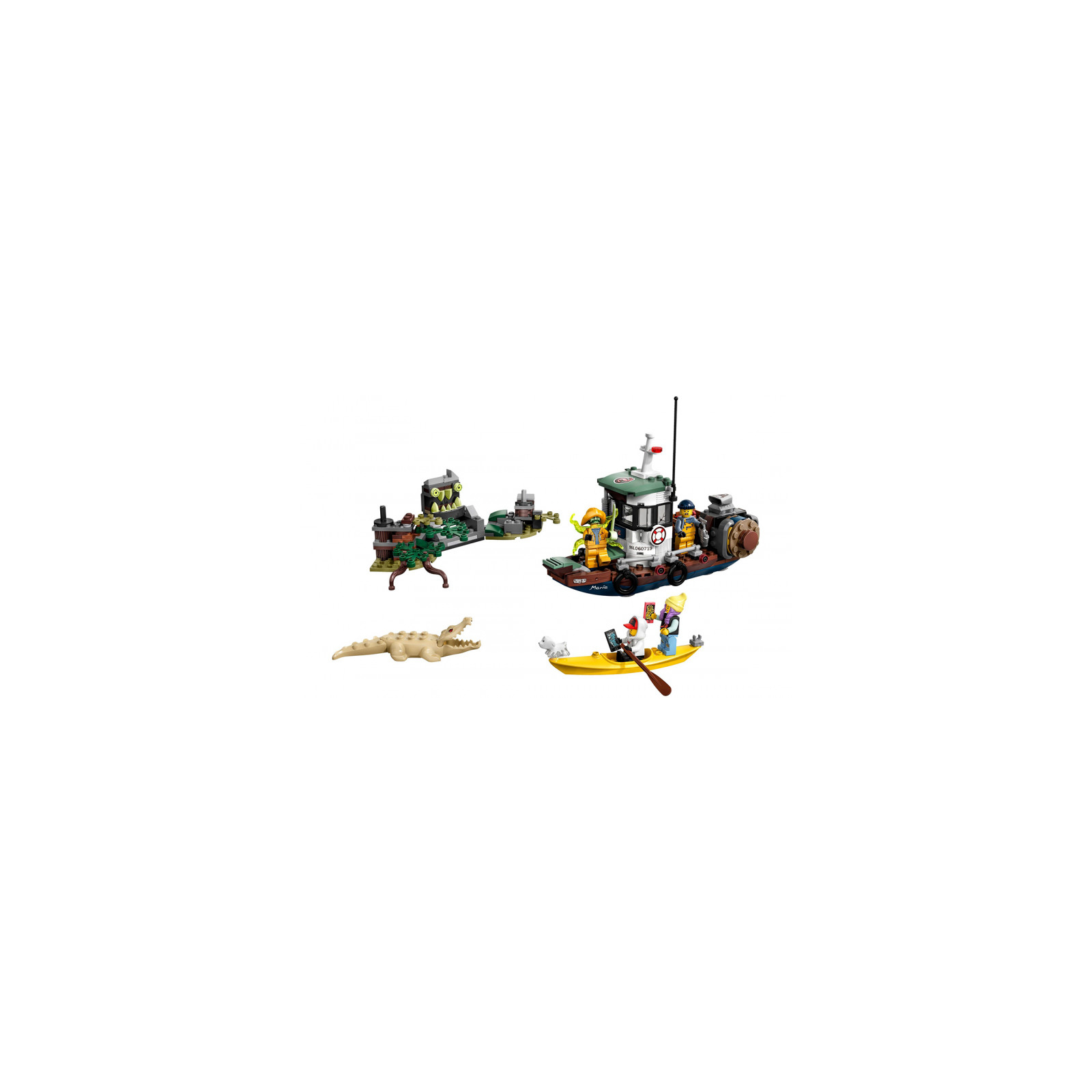 Конструктор LEGO Hidden Side Разбитый рыбацкий корабль 310 деталей (70419) изображение 3