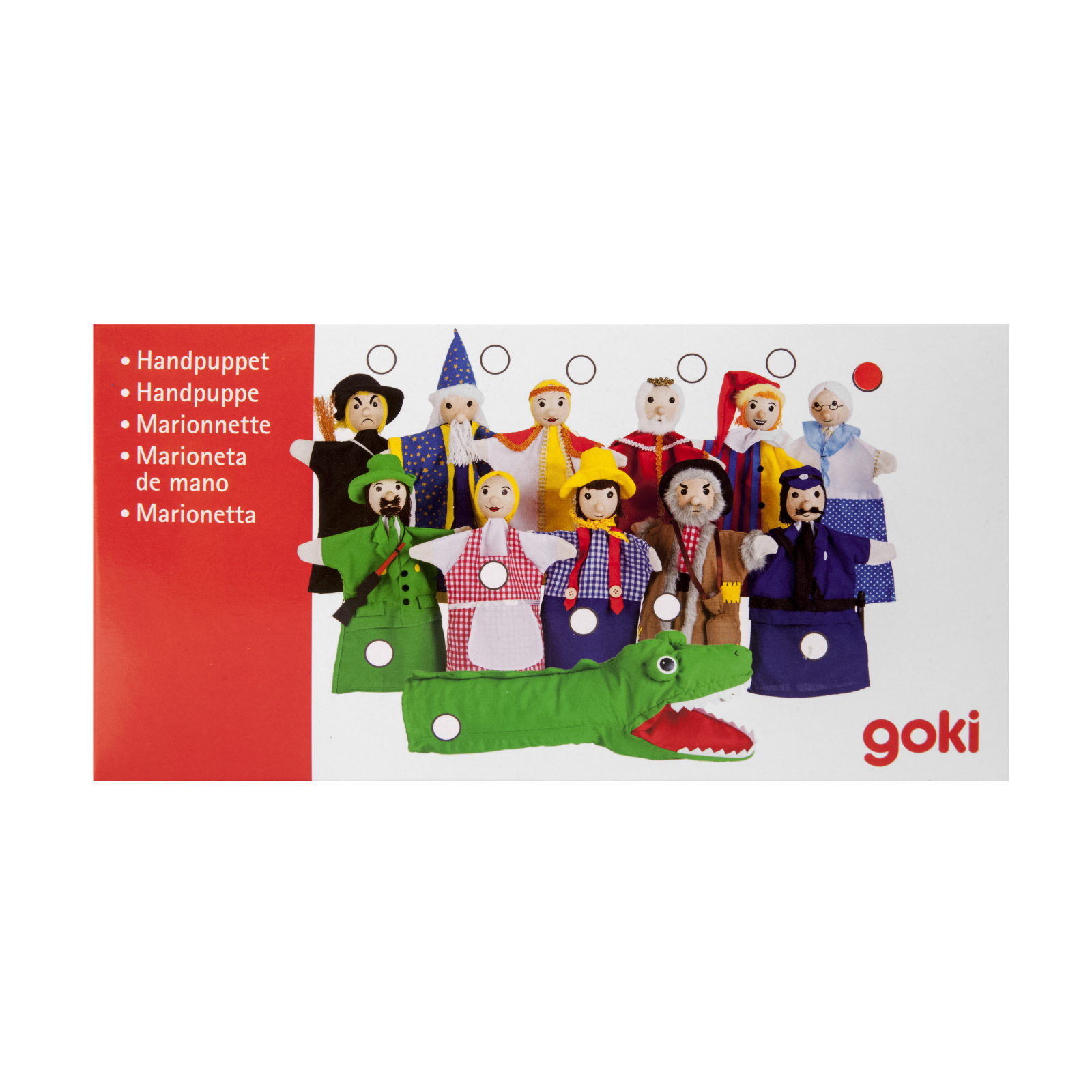 Ігровий набір Goki Лялька-рукавичка Бабуся (51990G) зображення 5