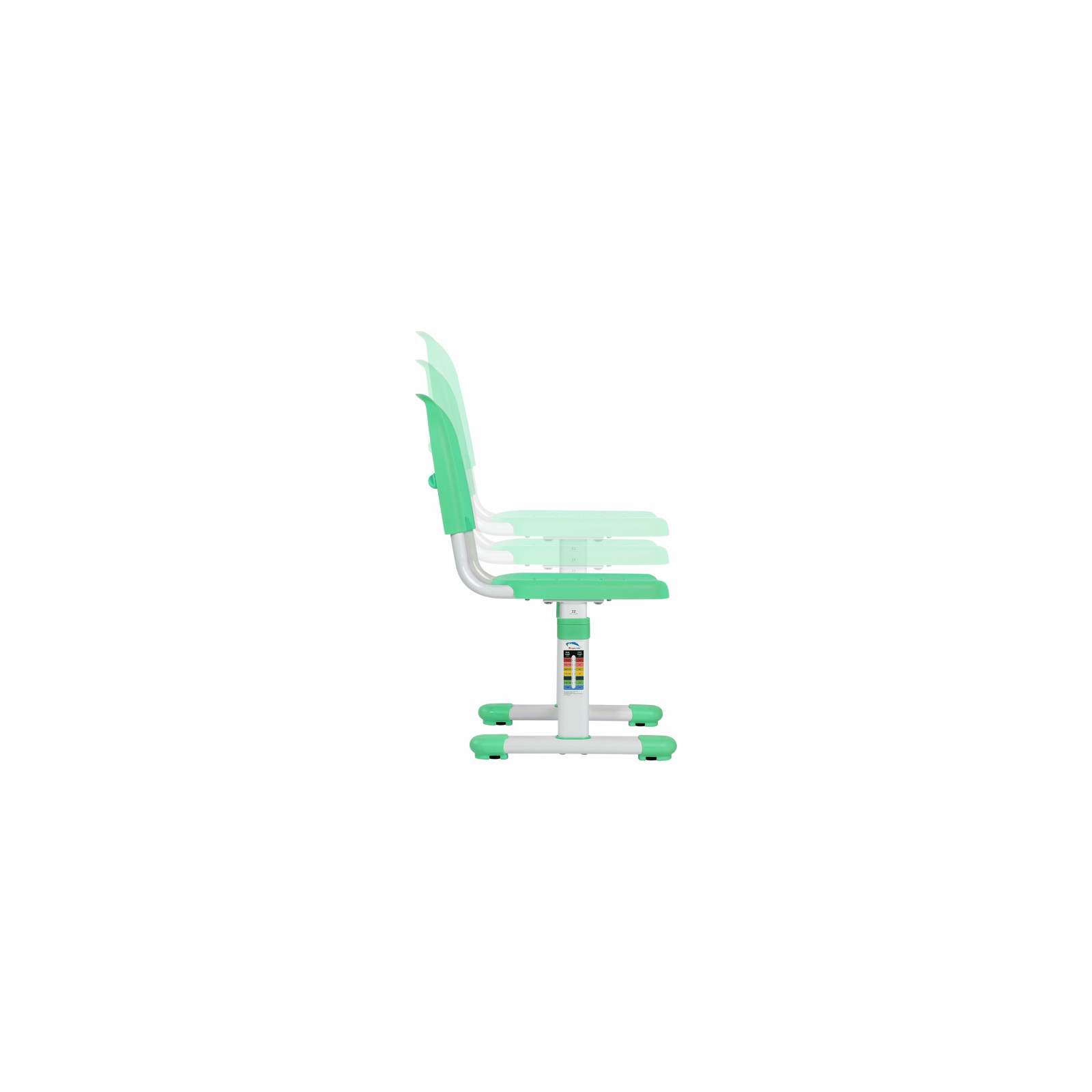 Парта зі стільцем FunDesk Сantare Green (221987) зображення 7
