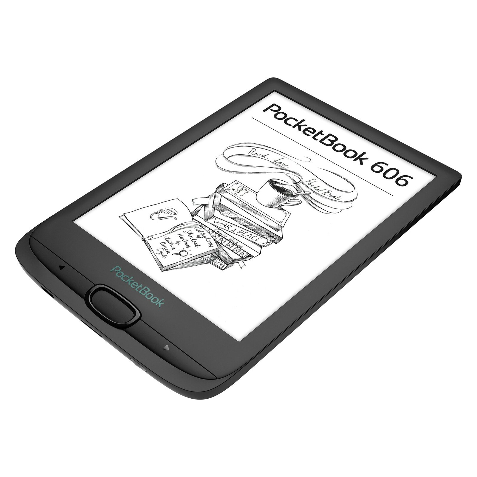Електронна книга Pocketbook 606, Black (PB606-E-CIS) зображення 3