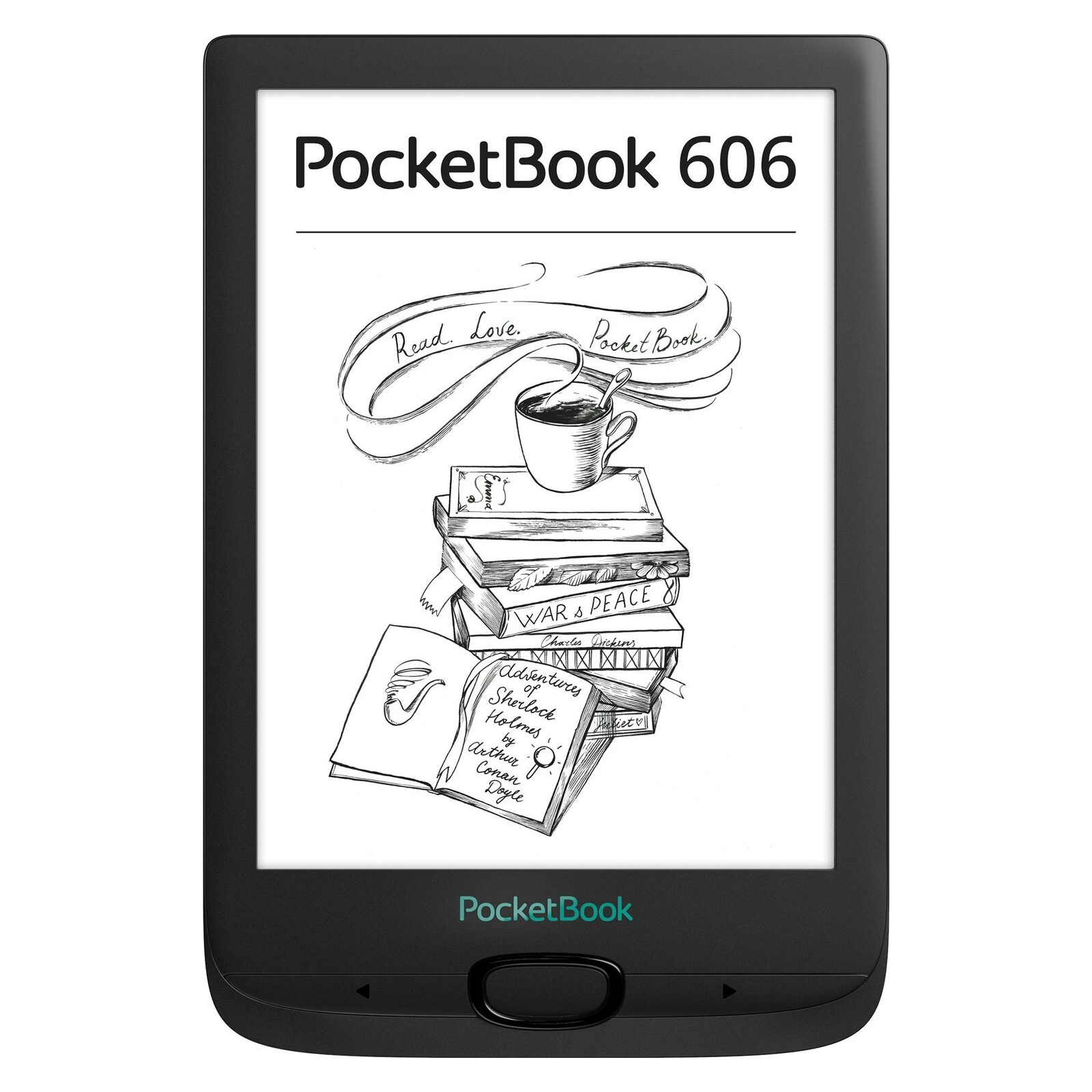 Электронная книга Pocketbook 606, Black (PB606-E-CIS)