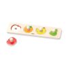 Развивающая игрушка Viga Toys Рамка-вкладыш с ручками Фрукты (44531)