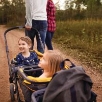Коляска Evenflo Pivot Xplore All-Terrain Stroller Wagon - Gypsy (032884198252) изображение 8