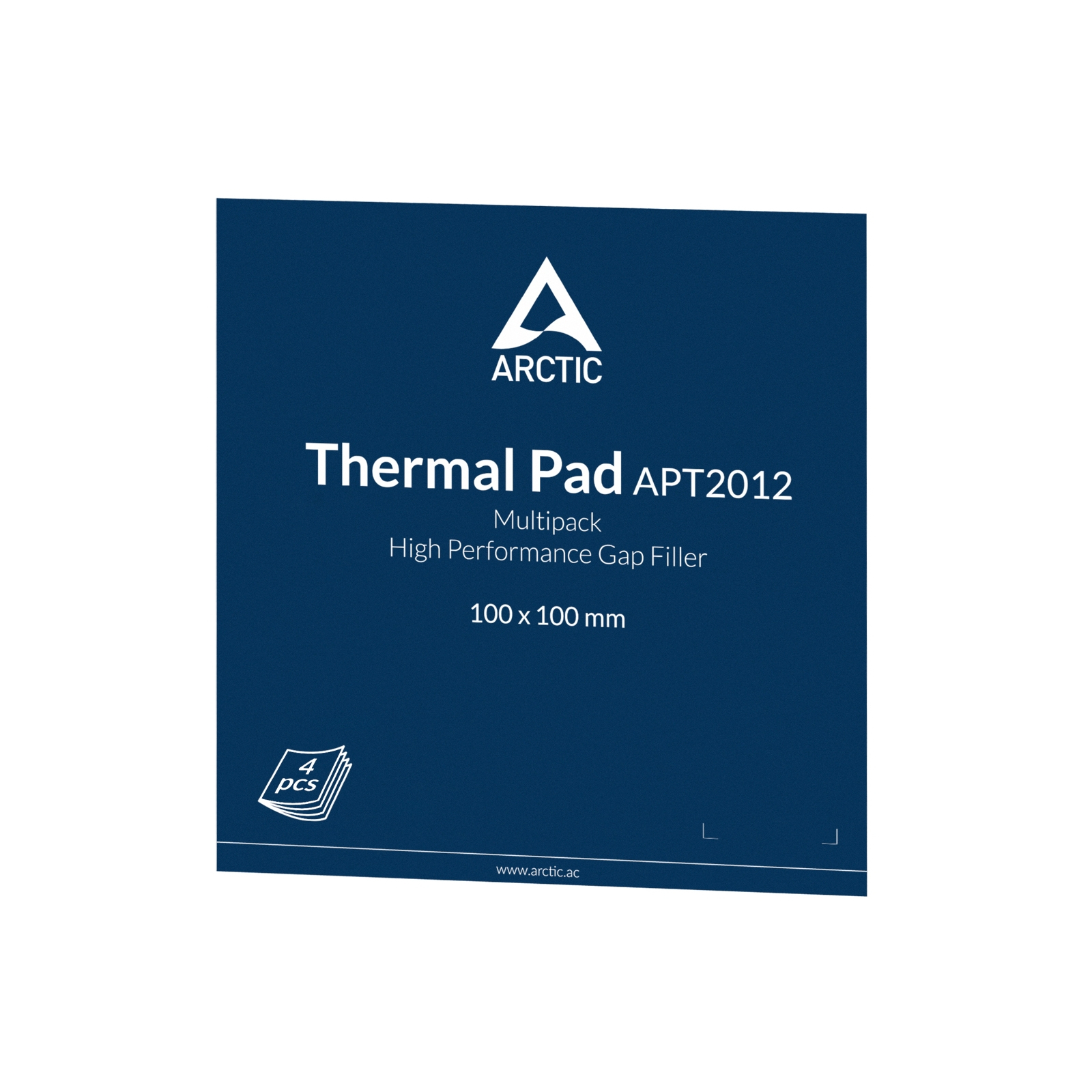 Термопрокладка Arctic Thermal Pad Basic 100x100mm 4pcs (ACTPD00020A) изображение 2