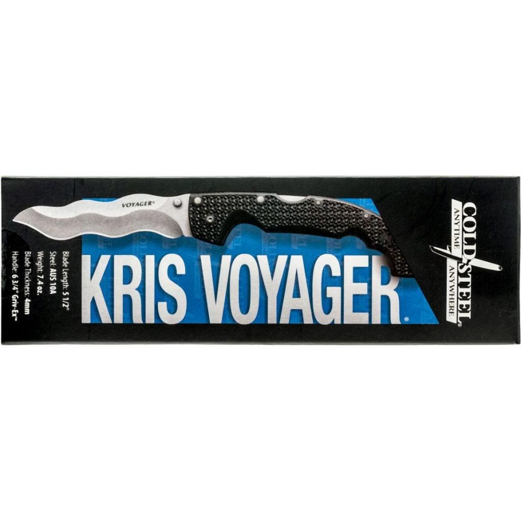 Ніж Cold Steel Voyager XL Kris Blade (29AXW) зображення 5