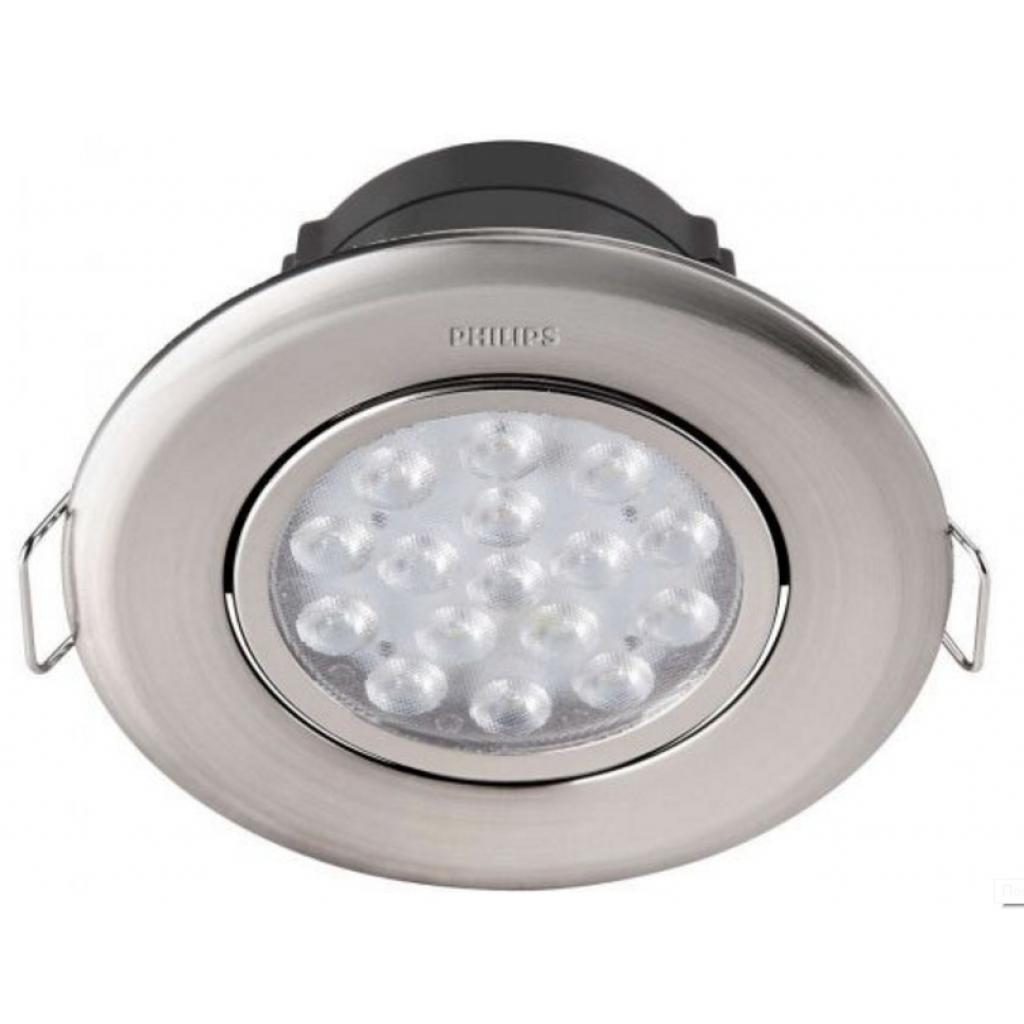 Светильник точечный Philips 47040 LED 5W 2700K Nickel (915005089001)