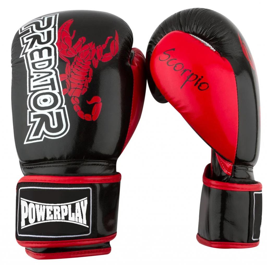 Боксерские перчатки PowerPlay 3007 14oz Black (PP_3007_14oz_Black) изображение 7