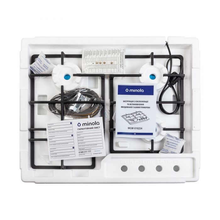 Варочная поверхность Minola MGM 616224 WH изображение 10