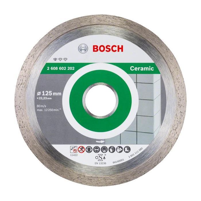 Круг відрізний Bosch Standard for Ceramic 125-22.2 (2.608.602.202)